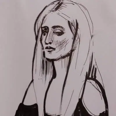 1. Zarina author drawing by Mariana Wiener