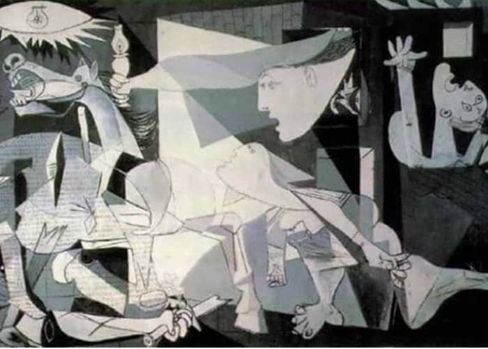 1. Guernica by Pablo Picasso(1) Fragment