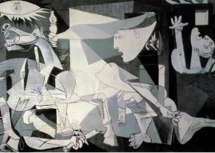 1. Guernica by Pablo Picasso(1) Fragment