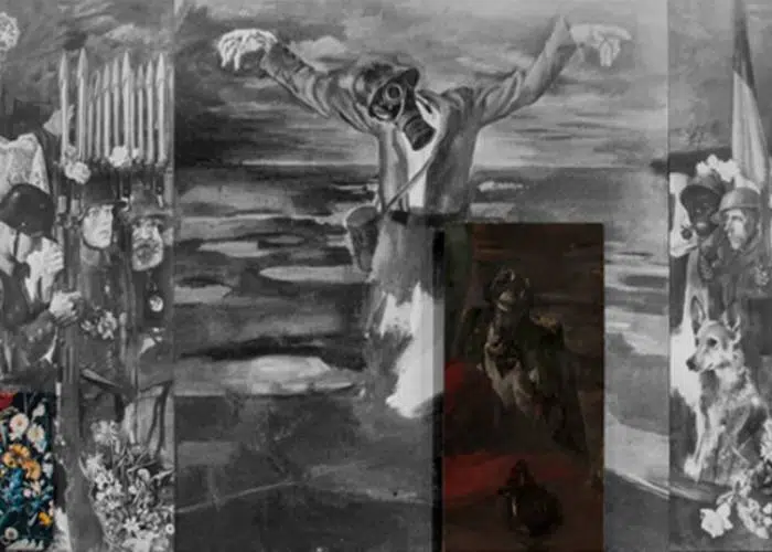 1. Thou Shalt Not Kill! by Johannes Matthaeus Koelz. Triptych 1930 1937