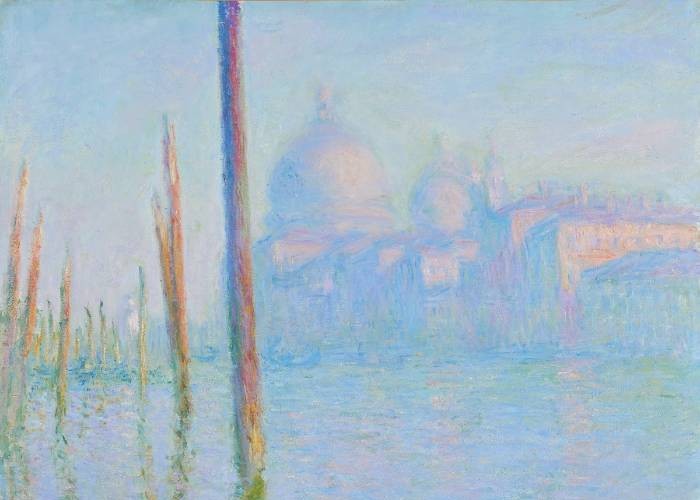 Le Grand Canal. Venice painting by Claude Monet 1908