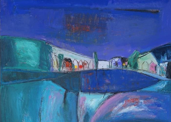 Akhra Ajinjal, paper, acrylic, 2003