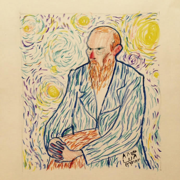 Van Gogh. Fyodor Dostoevsky.
