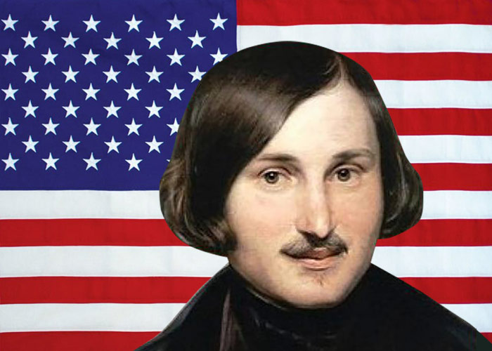 Gogol-and-American-flag-Mark-Budmans-picture
