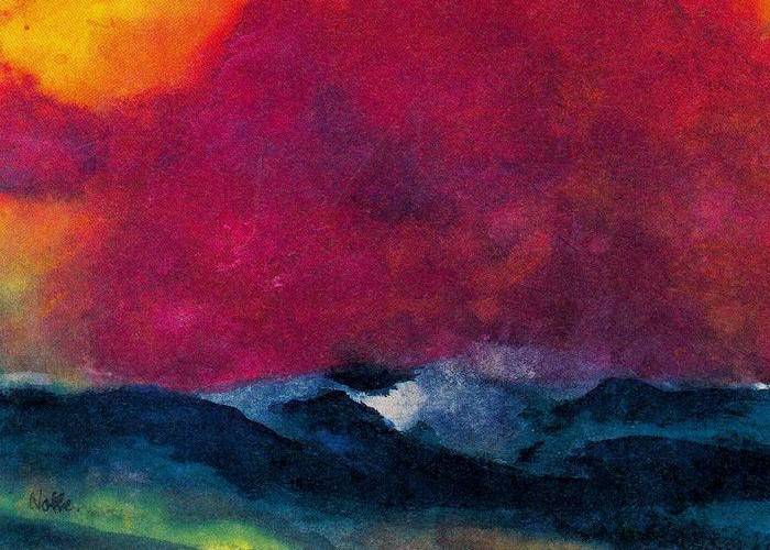 12. Emil-Nolde-Sea-with-Red-Sky. fragment