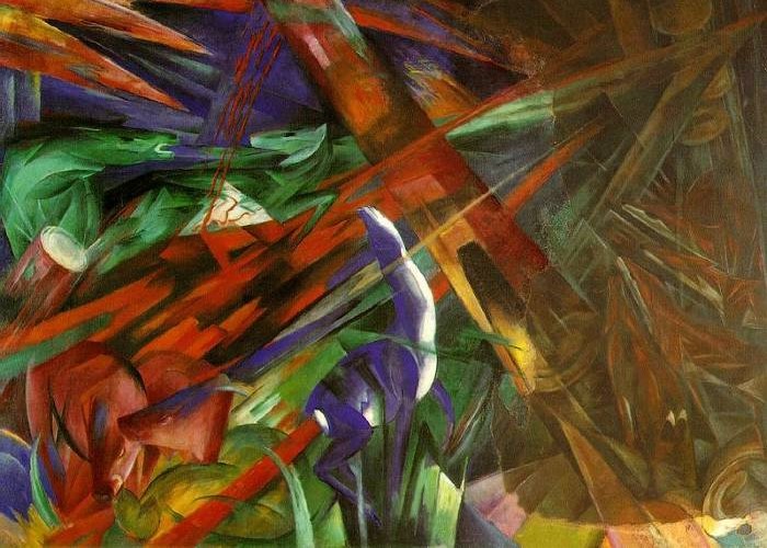 Franz Marc. The_Fate_of_the_Animals