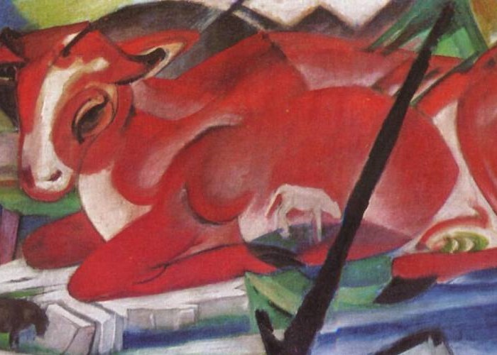 1. The_World_Cow_by_Franz_Marc