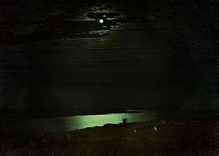 Kuindzhi Moonlit Night on the Dnieper 1880