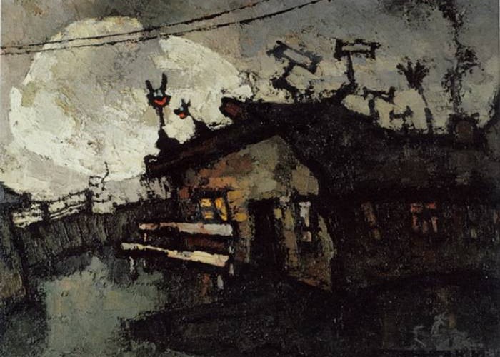 Oscar Rabin. Shura's House. 1962